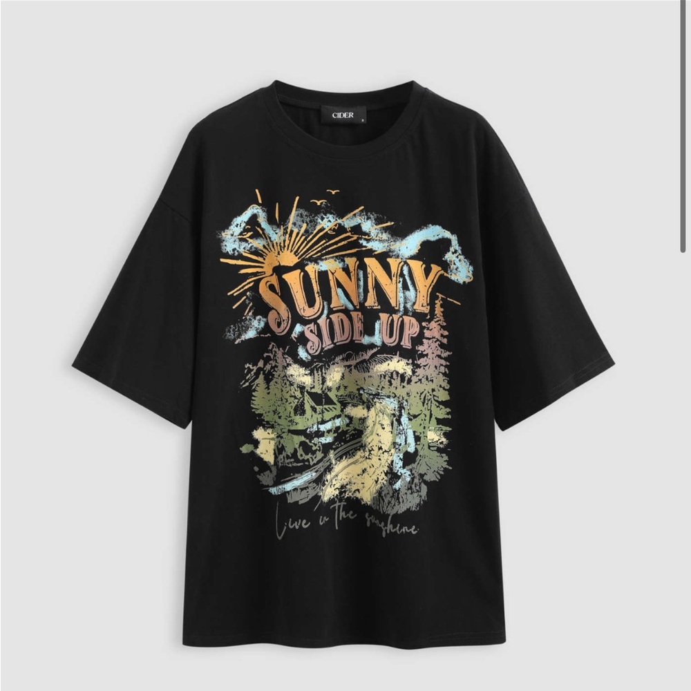 Sunny side up Graphic Tshirt